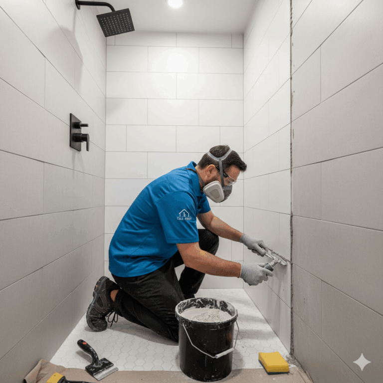 Shower Regrouting