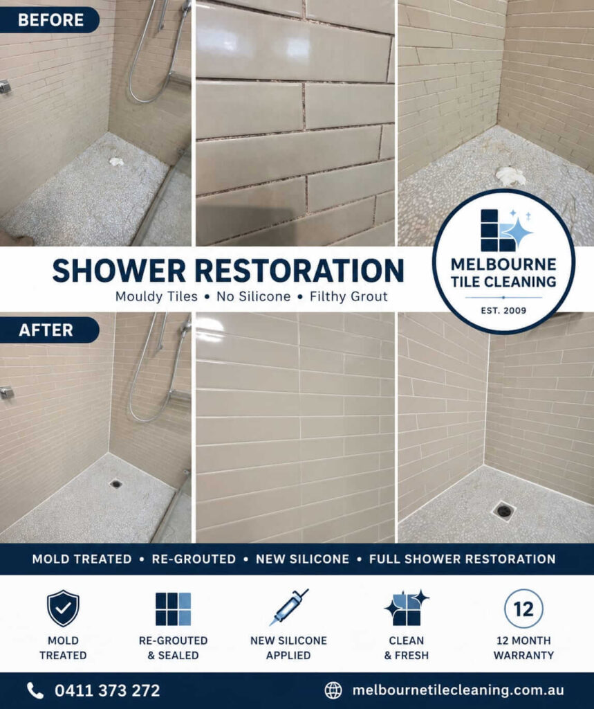 Bathroom Shower Cleaning