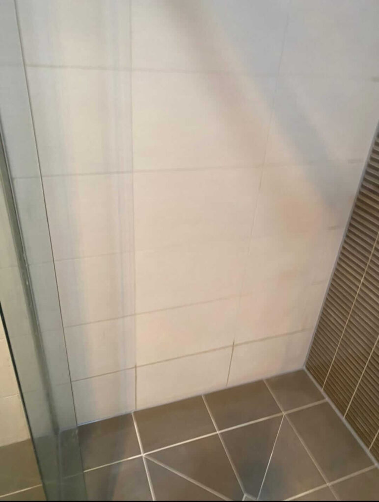 Bathroom tile restoration