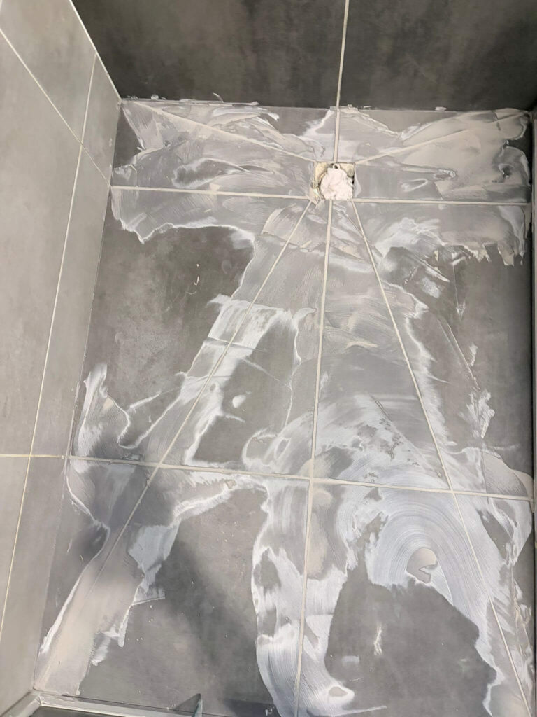 Work in progress - Shower Restoration